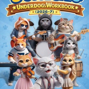 8 cool cats: the underdogs (classroom/school license for 2 years)